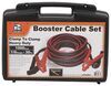 jumper cables bulldog winch booster cable set - clamp to 1 gauge 30' long