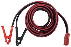 Bulldog Winch Booster Cable Set - Quick Connect to Clamp - 1 Gauge - 25' Long - BDW20335
