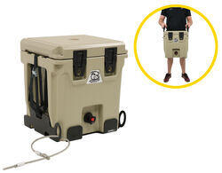 Bulldog Winch Water Dispenser w/ Mounting Kit - 5 Gallons - Beige - BDW80055-56