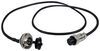 electric winch wiring 3' plug extension for bulldog winches - 6 500 lbs and 18