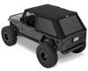 complete soft top system no doors bestop trektop slantback for jeep wrangler 2004 -2006 - black twill