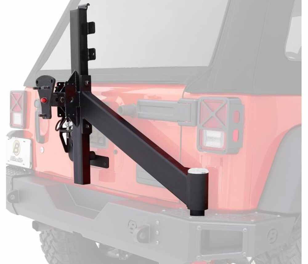 Bestop HighRock 4x4 Modular Tire Carrier Assembly for Modular Rear ...