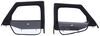 upper doors replacement frame skin bestop element for 2020-21 jeep gladiator and 2018-21 wrangler jl - black twill
