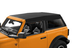 Bestop Trektop Slantback Soft Top for Ford Bronco - 2 Door - Black Twill - BE65AV