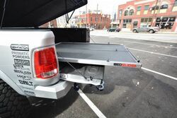 BedSlide Sliding Truck Bed Tray w/ T-Tracks - 1,000 lbs