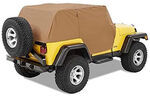 Bestop All-Weather Trail Cover for Jeep Wrangler JK 2007-18 and JL 2018-21 - Black