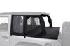 jeep tops halftop conversion kit bestop for wrangler jl - 2-door black twill