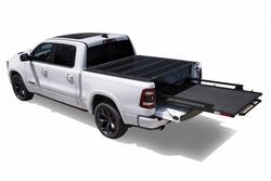 BedSlide Max Extension Heavy-Duty Sliding Truck Bed Tray w/ T-Tracks - 5" Rails - 1,500 lbs - BE93TV