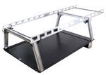 Pace Edwards Bedlocker Retractable Hard Tonneau Cover w/ Contractor Rig Ladder Rack - Electric