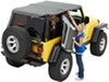 Bestop Trektop NX Soft Top for Jeep - Sunroof and Tinted Windows - Black Diamond Sailcloth No Doors B5682035