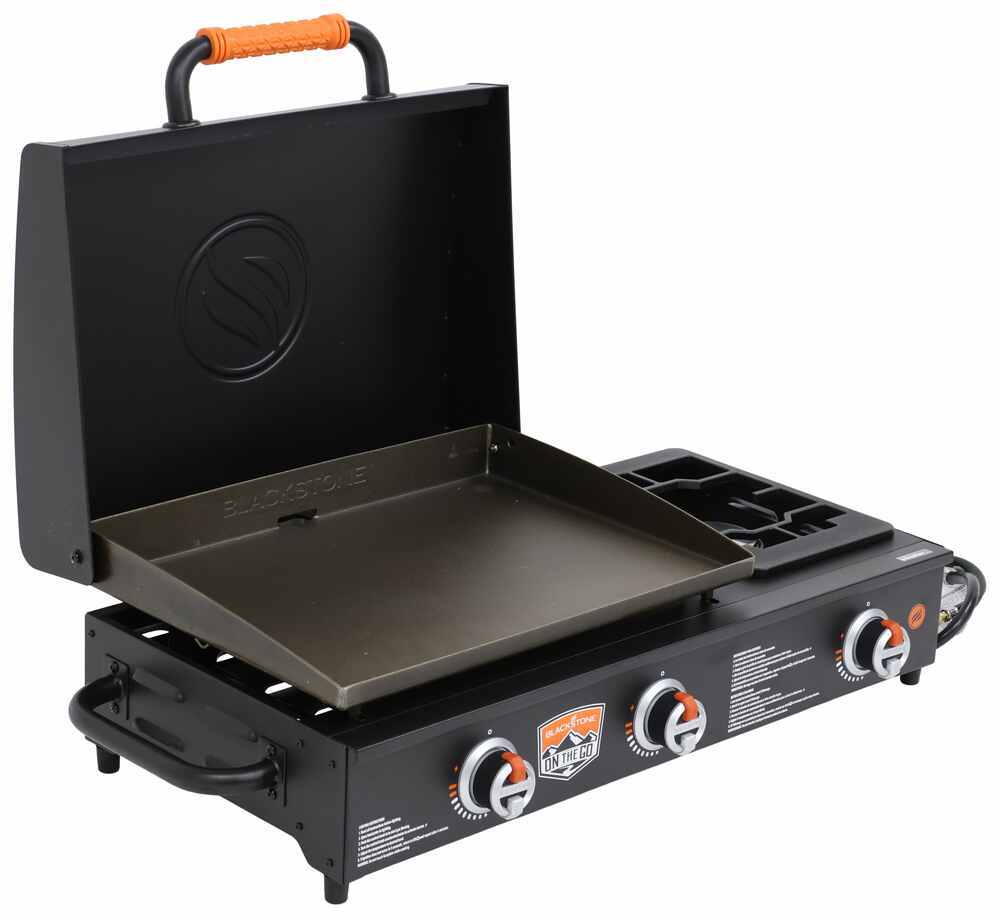 Camp Stove Add On Griddle with Grease Tray or Trap; Ships FREE within  Contiguous USA