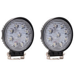 Blazer Floodlights - LED - 1,450 Lumens - 4-1/2" Diameter - Round - Qty 2 - BL84GR