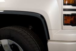 Putco Black Platinum Fender Trim - Stainless Steel - Mirror Black                                   