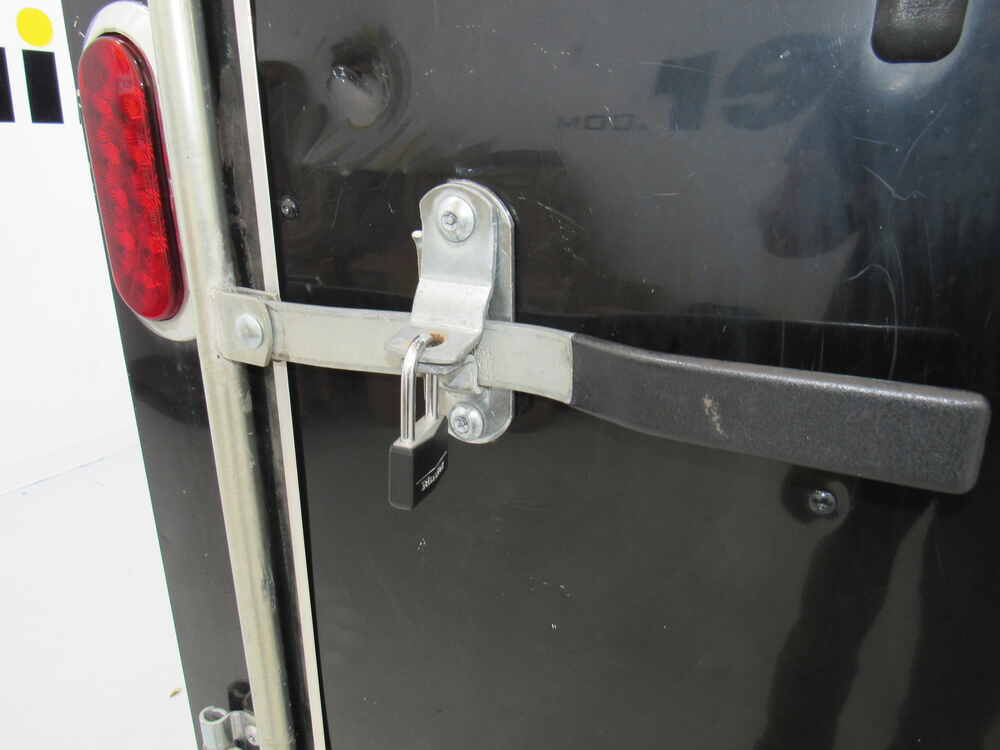 Blaylock Door Lock for Enclosed Trailers - Aluminum - Push Button ...