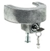 surround lock fits 2 inch ball blaylock ez trailer coupler for lipped couplers - aluminum push button
