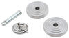 3/4 inch pin diameter blaylock ez lock trailer coupler for lunette ring couplers - aluminum