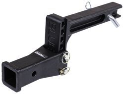 Blue Ox Adjustable Drop Hitch Receiver Adapter - 2" Hitches - 4" Rise/Drop - 10,000 lbs - BLU34TR