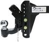 adjustable ball mount 13000 lbs gtw blue ox with pintle hook for 2 inch hitch - 8-3/4 drop 13k