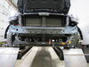 2022 ford escape tow bar base plate blue ox removable draw bars on a vehicle