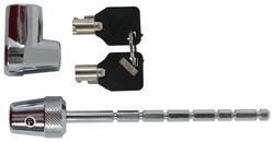 Blue Ox Adjustable Trailer Coupler Lock - 7/8" to 3-1/2" Span - 1/4" Diameter - BLU56XR