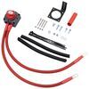 blue ox accessories and parts flat tow wiring harness battery disconnect for towed vehicle w/ brake system - gas or diesel