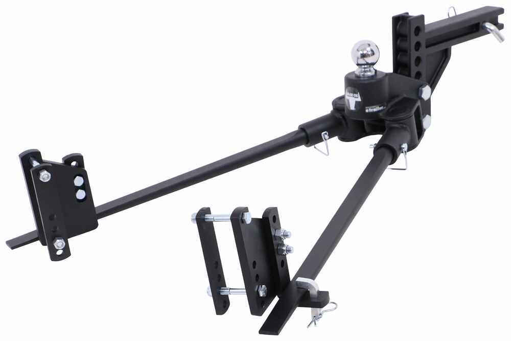 Blue Ox TrackPro Weight Distribution w/ Sway Control - 7-Hole Shank Blue Ox Weight Distribution Hitch With Sway Control