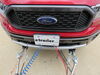 2021 ford ranger tow bar base plate blue ox removable draw bars twist lock attachment kit - arms