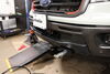 2023 ford ranger  removable drawbars twist lock attachment on a vehicle
