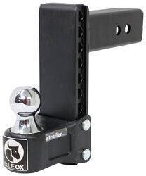 Blue Ox Adjustable Ball Mount with Clamshell for 2-1/2" Hitch - 7" Drop/Rise - 12,000 lbs - BLU79XR