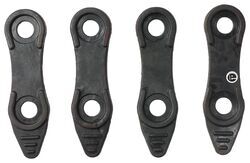 Blue Ox S-Hook Keepers for Safety Chains and Cables - Polypropylene - Qty 4 - BLU94HR