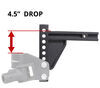 weight distribution hitch fits 2 inch blue ox trackpro shank for hitches - 9 hole adjustment