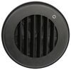 vent no fan b&b rv heat w/ rotating grille - damper for 4 inch duct 4-1/8 diameter black