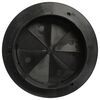 vent plastic b&b rv heat w/ rotating grille - damper for 4 inch duct 4-1/8 diameter black