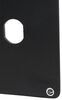 rv access doors 6-1/4t x 5w inch replacement door for b&b hatches sized 6-1/4 5 - black