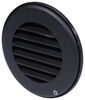 vent ceiling floor wall b&b rv heat w/ rotating grille for 2 inch duct - 3-3/4 diameter black