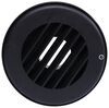 vent no fan b&b rv heat w/ rotating grille for 2 inch duct - 3-3/4 diameter black