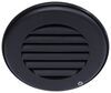 vent plastic b&b rv heat w/ rotating grille for 2 inch duct - 3-3/4 diameter black