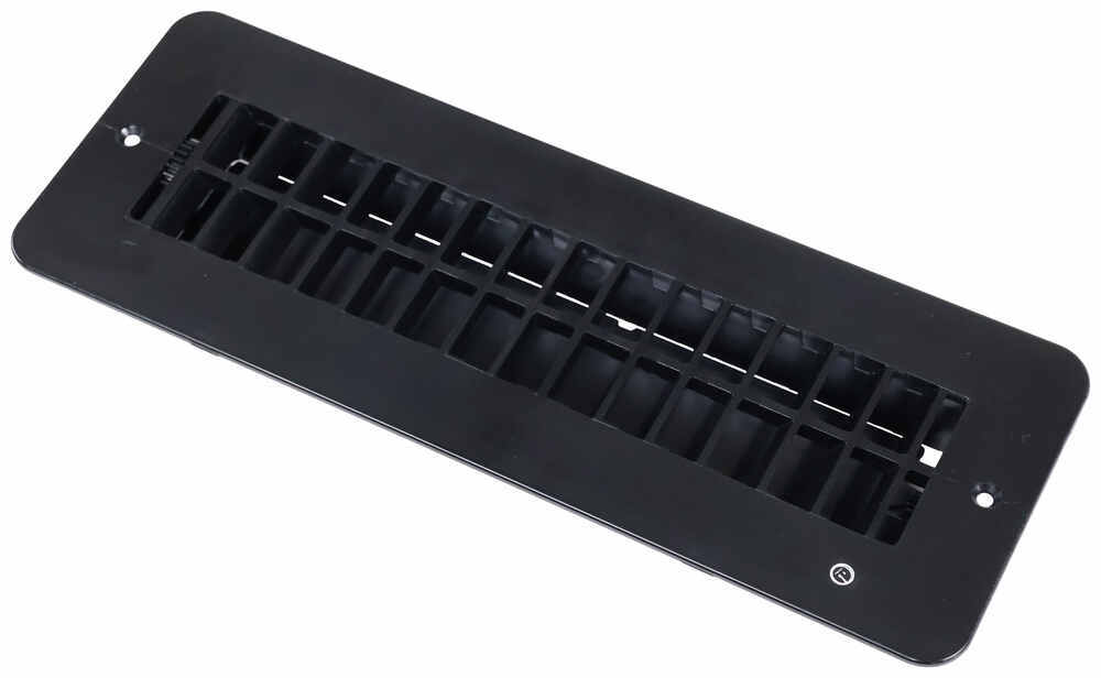 B&B RV Floor Vent With Damper - 2-3/8" X 10" - Plastic - Black B And B ...