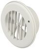 vent ceiling floor wall b&b rv heat w/ rotating grille - damper for 4 inch duct 4-1/8 diameter polar