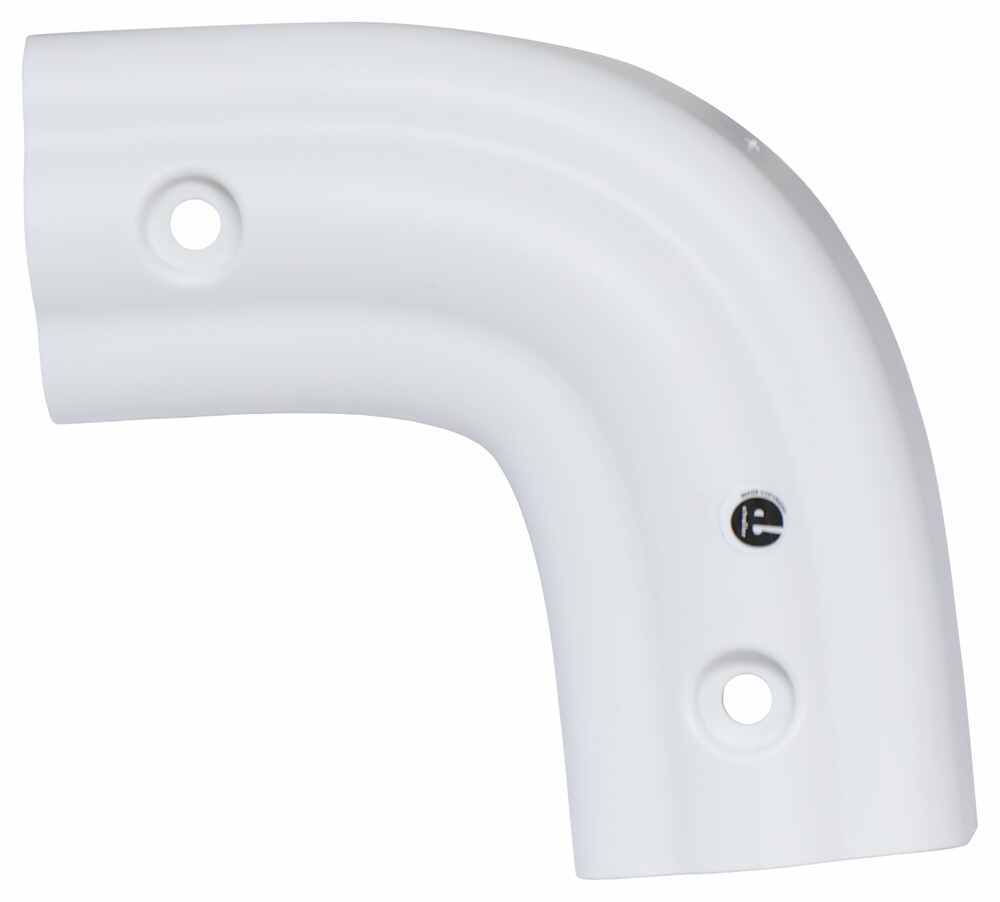 B&B Radius Top Rear Corner Cover For RV Slide-Out - Polar White B And B ...