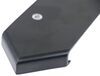 caps and covers b&b straight arrow corner cover for rv slide-out - 4 inch black
