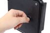 b and molders rv access doors multi-purpose hatch 7-5/8w x 6-1/2t inch b&b - flat back 4-3/4 5-7/8 thumb lock black