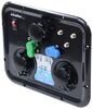 management system monitoring b&b nautilus p2.5 rv water control panel - 9 inch tall x 11-1/2 wide black