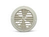 vent no fan b&b rv ceiling w/ rotating grille - damper 5-1/4 inch diameter white
