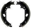 trailer brakes hydraulic drum replacement brake shoes for dexter 12-1/4 inch duo-servo assembly - right hand