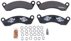 Replacement Brake Pads for Dexter Disc Brakes - 10,000 lbs and 12,000 lbs - Semi-Metallic - Qty 4 - BP04-395