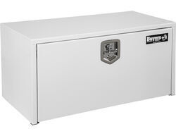 Buyers Products Truck or Trailer Underbody Tool Box - 4.5 cu ft - White Steel - BP54VR