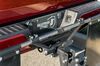 universal fit no-drill install bulletproof hitches adjustable mud flap system for 2 inch 2-1/2 and 3 - matte
