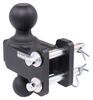 drop hitch trailer ball mount 2 inch 2-5/16 replacement dual for bulletproof hitches adjustable - and