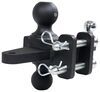 drop hitch trailer ball mount platform sway control 2-ball for bulletproof hitches - 2 inch & 2-5/16 balls 14k